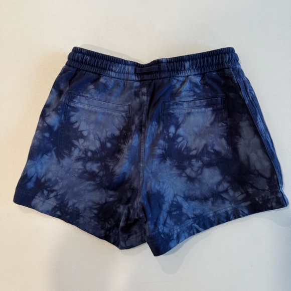 Athleta Farallon Blue Tie Dye Knit Shorts Women’s Size XS - Picture 5 of 7